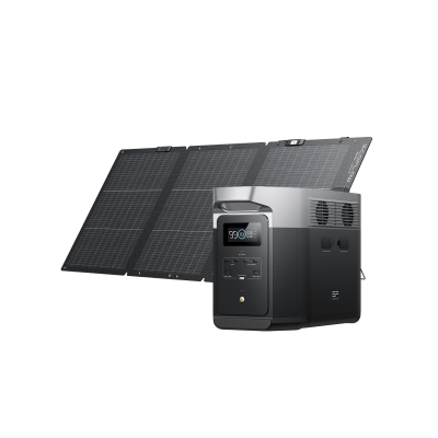 EcoFlow DELTA 2 Max Solar Generator (PV160W)