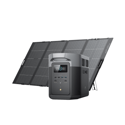EcoFlow DELTA 2 Max Solar Generator (PV400W)