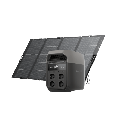 EcoFlow DELTA 3 Series Solar Generator (PV400W)