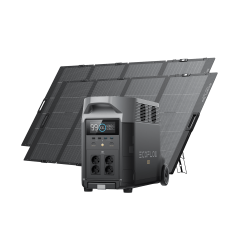 EcoFlow DELTA Pro Solar Generator (Portable PV400W)