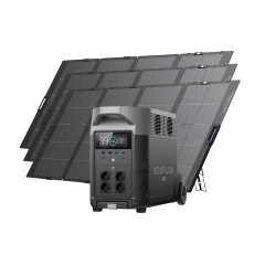 EcoFlow DELTA Pro Solar Generator (Portable PV400W)