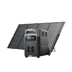 EcoFlow DELTA Pro Solar Generator (Portable PV400W)
